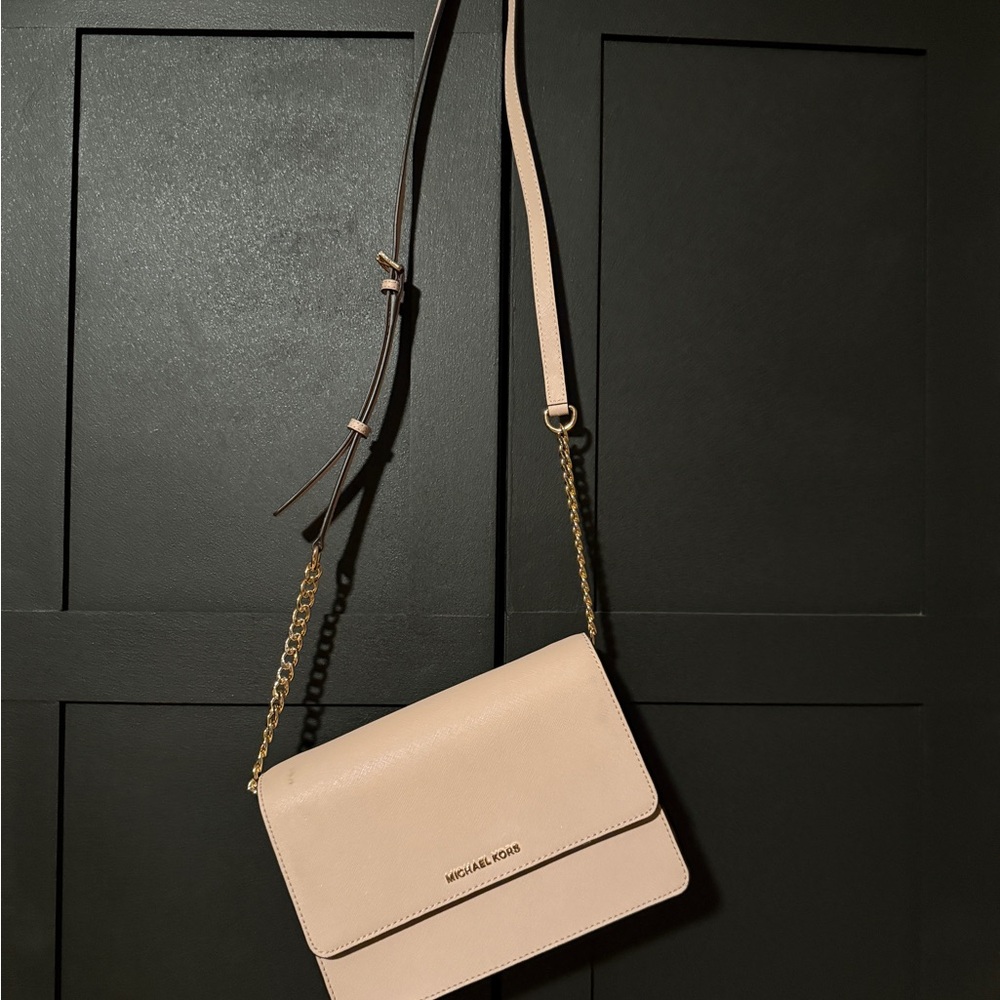 Michael Kors light pink Crossbody Bag